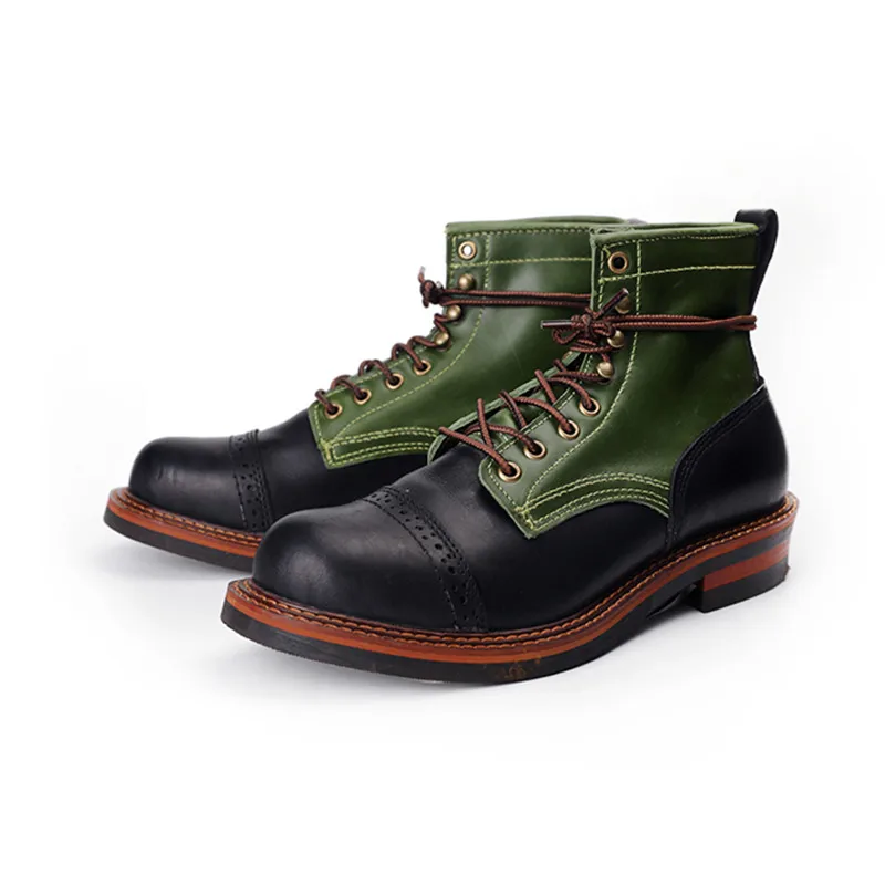 Tools Quality - Luxe gloednieuwe herfst-winter herenlaarzen van echt