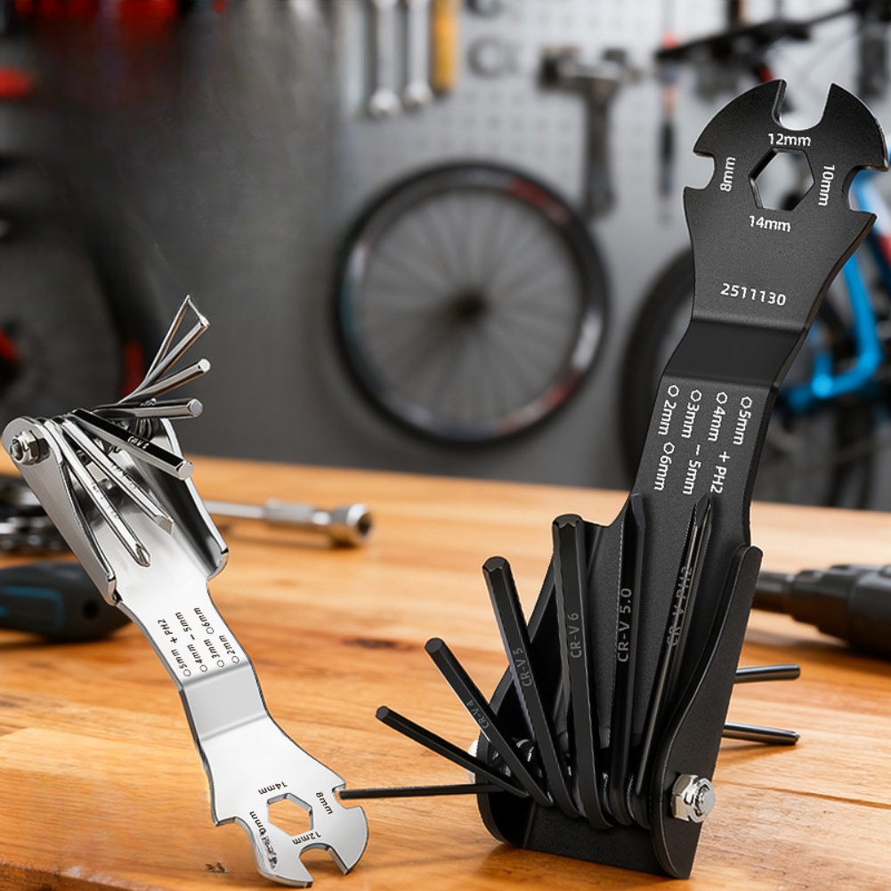 Hand Tools And Workshop Equipment - 1 st multifunctionele opvouwbare inbussleutel hoog
