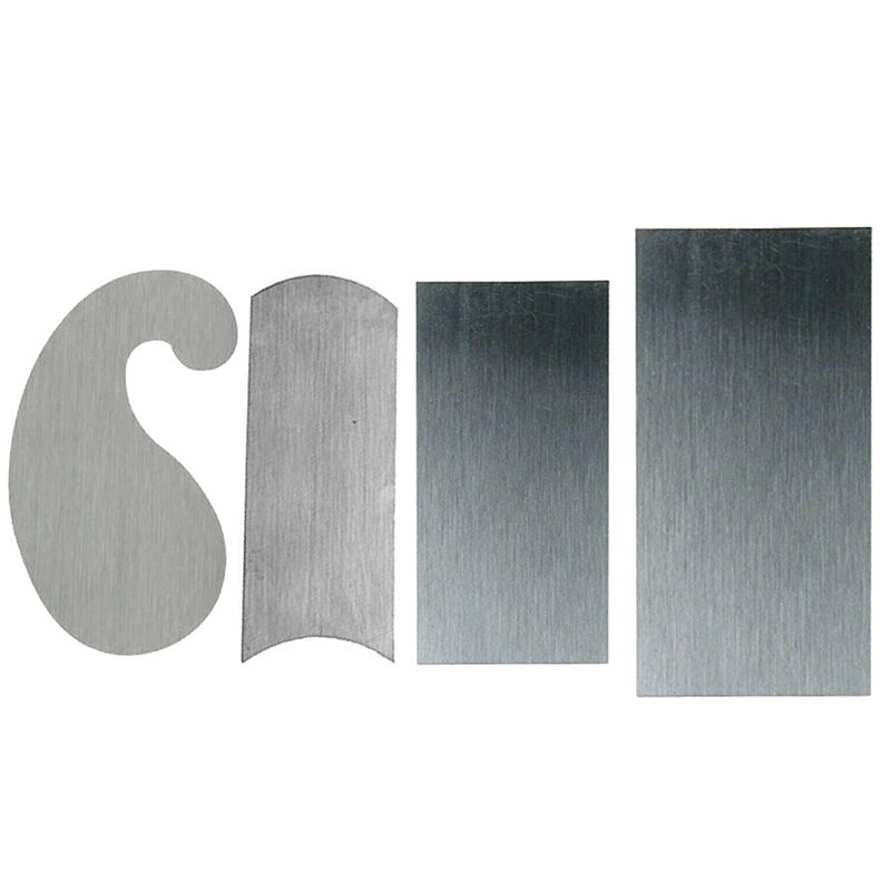Card Scraper Cabinet - AB34-Gebogen Kastenschraperkaarten Kastenschraper Ideaal gereedschap voor