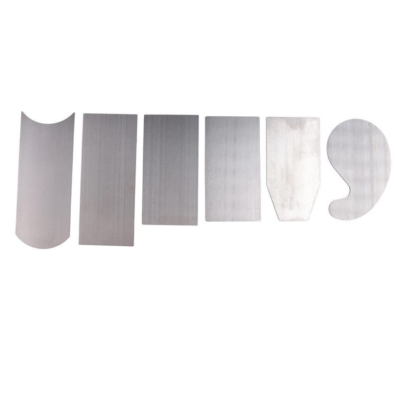 Card Scraper Cabinet - FAST-6 Stuks Kastschraper Set 3 Rechthoekige