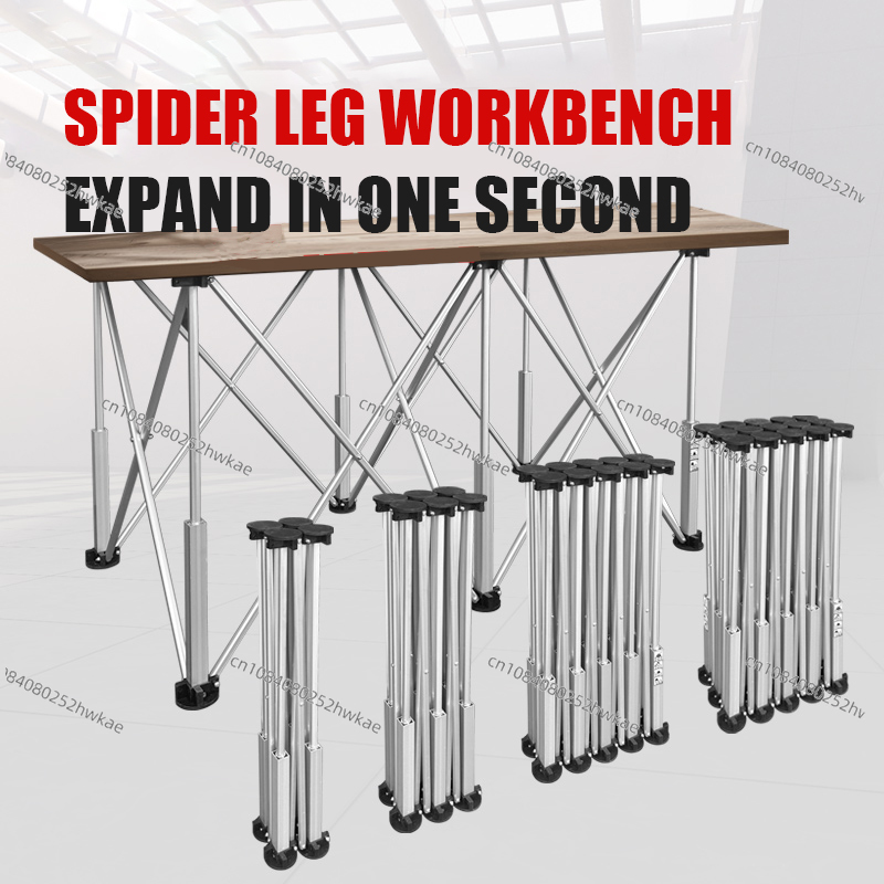 Workbench Portable Fold - Opvouwbare houten werktafelplaat Houten glazen tegel