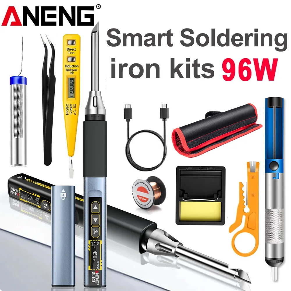 Elektrische Soldeerboutset 96W - Tools Qc recensie en prijs