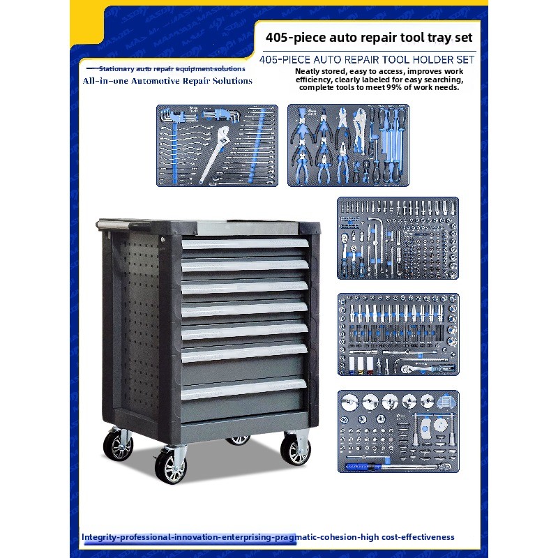 379-delige autoreparatiegereed - Workshop Tools Types recensie en prijs