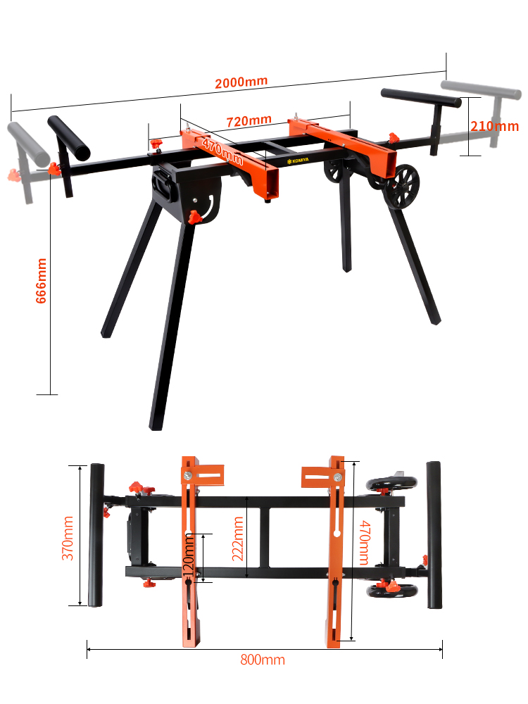 Verstekzaagstandaard Draagbare - Workbench Portable Fold recensie en prijs