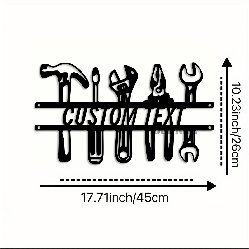 DIY industriële stijl ijzeren  - Workshop Tools And Names recensie en prijs