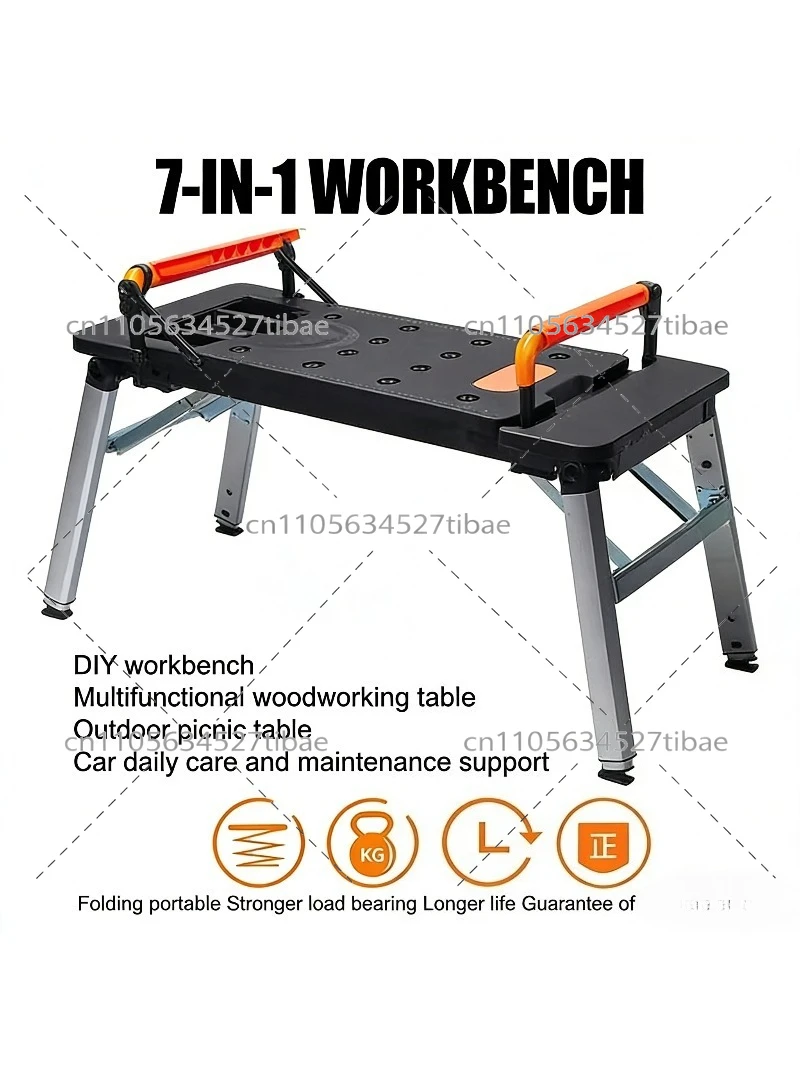 7-in-1 draagbare opklapbare we - Workbench Portable Fold recensie en prijs