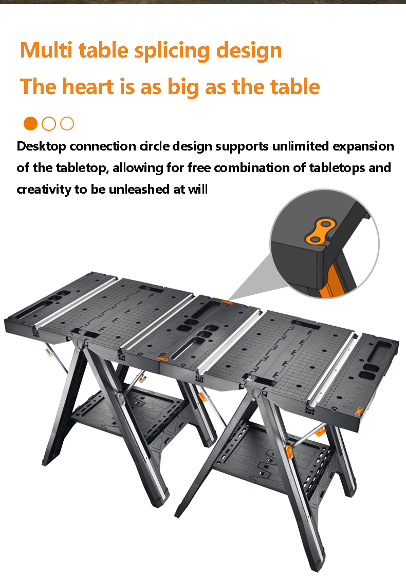 WX051 Mobiele Draagbare Houtbe - Workbench Portable Fold recensie en prijs