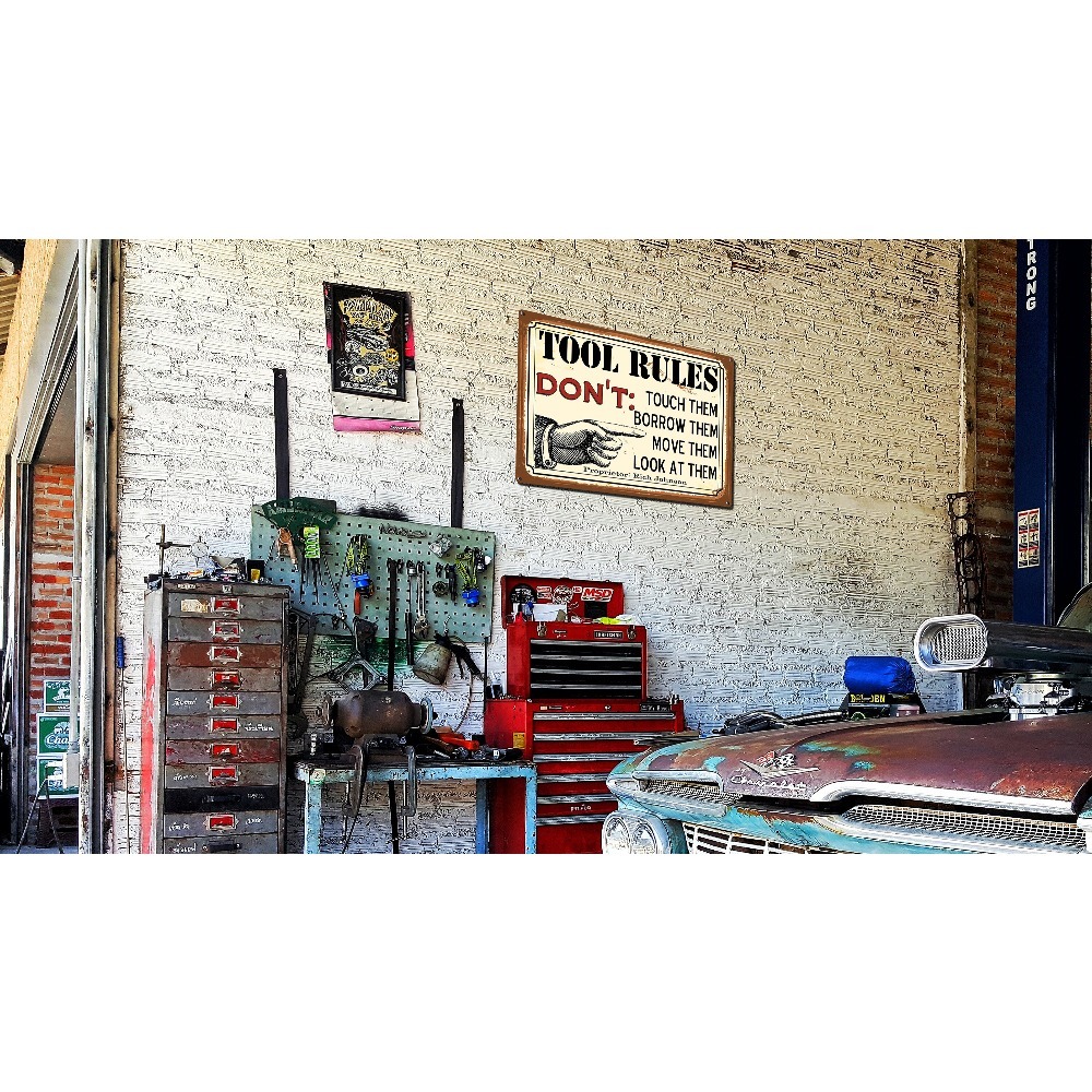 1 stuk aanpasbare metalen plaa - Workshop Tools And Names recensie en prijs