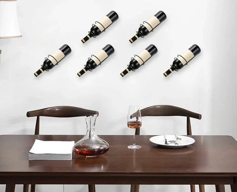 Set van 6 wandgemonteerde wijn - Screw Organizer Kit recensie en prijs