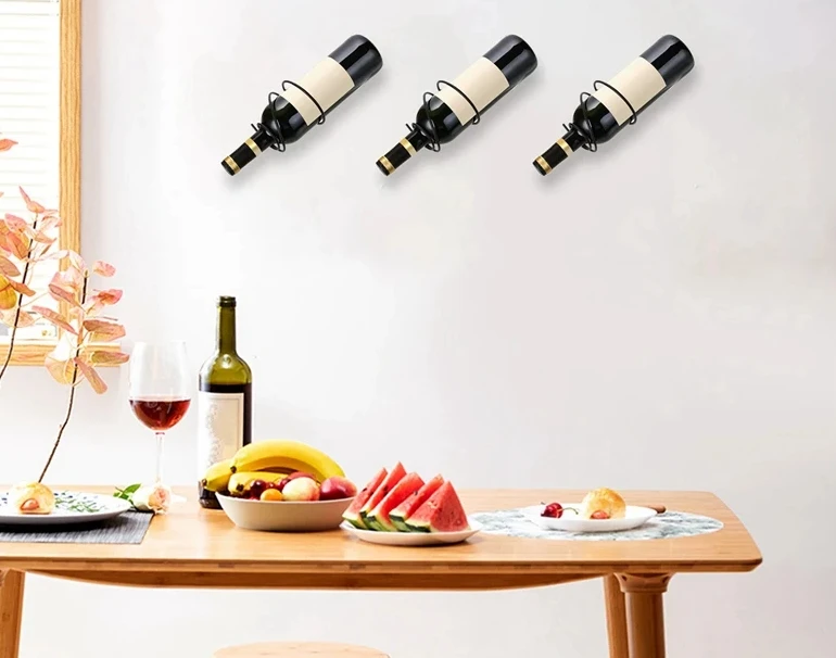 Set van 6 wandgemonteerde wijn - Screw Organizer Kit recensie en prijs