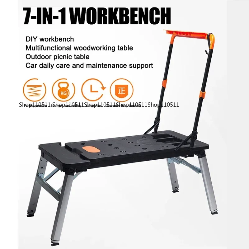7-in-1 multifunctionele werkba - Workbench Portable Fold recensie en prijs