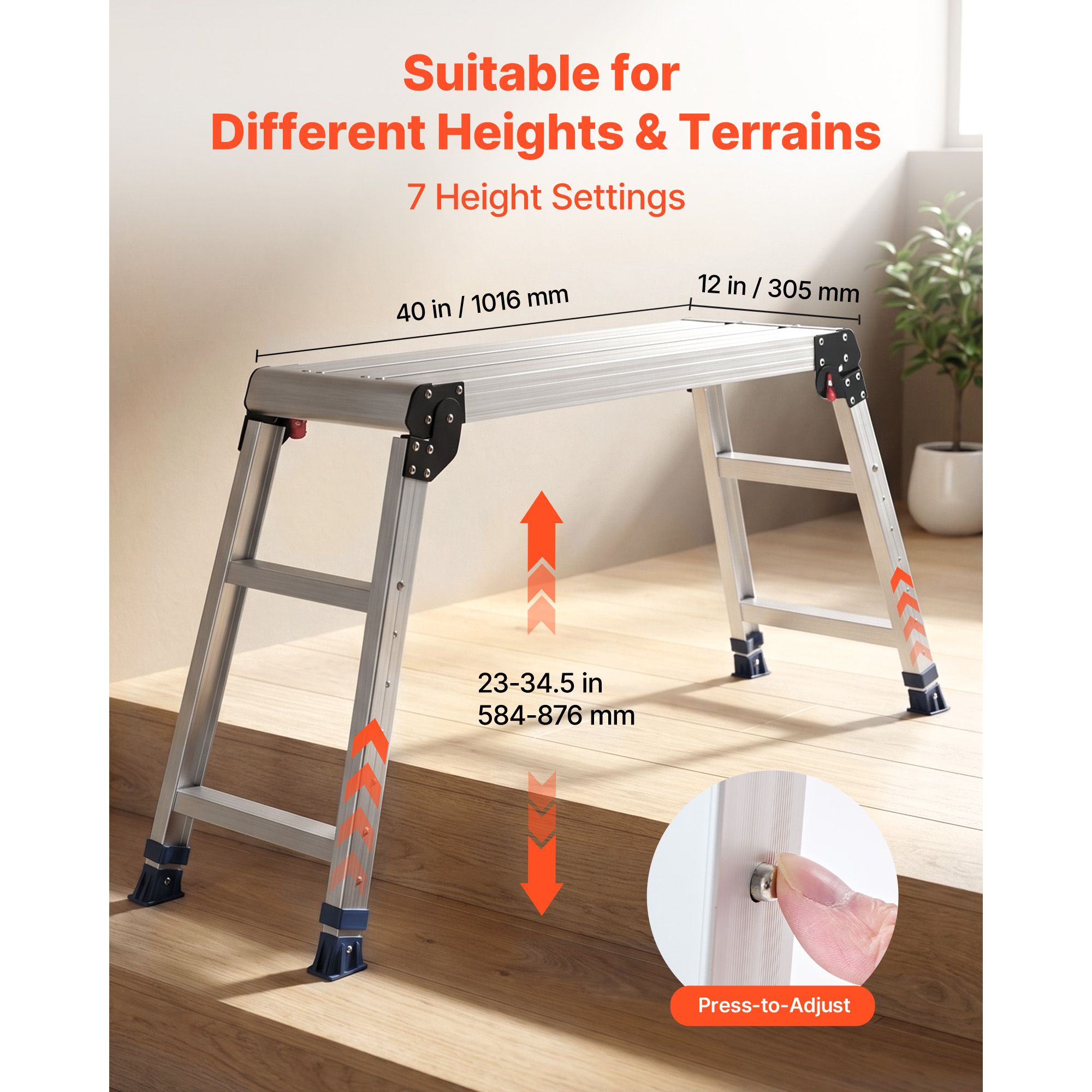 Inklapbaar werkplatform, verst - Workbench Portable Fold recensie en prijs